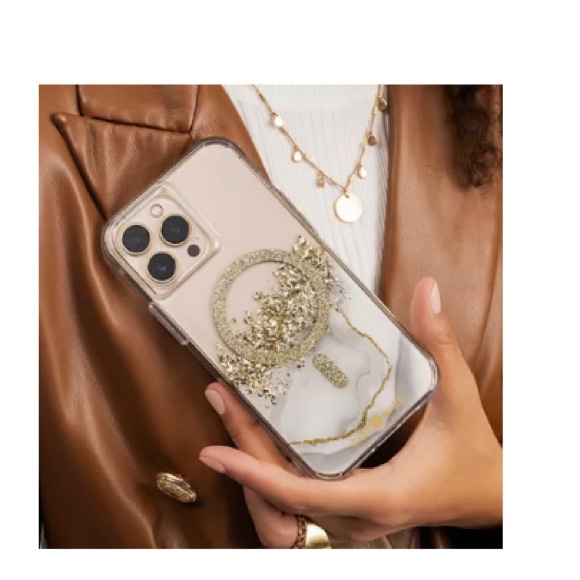 Case-Mate Karat Marble Case with MagSafe for iPhone 13 Cmd48228-08 NWT - Picture 1 of 5